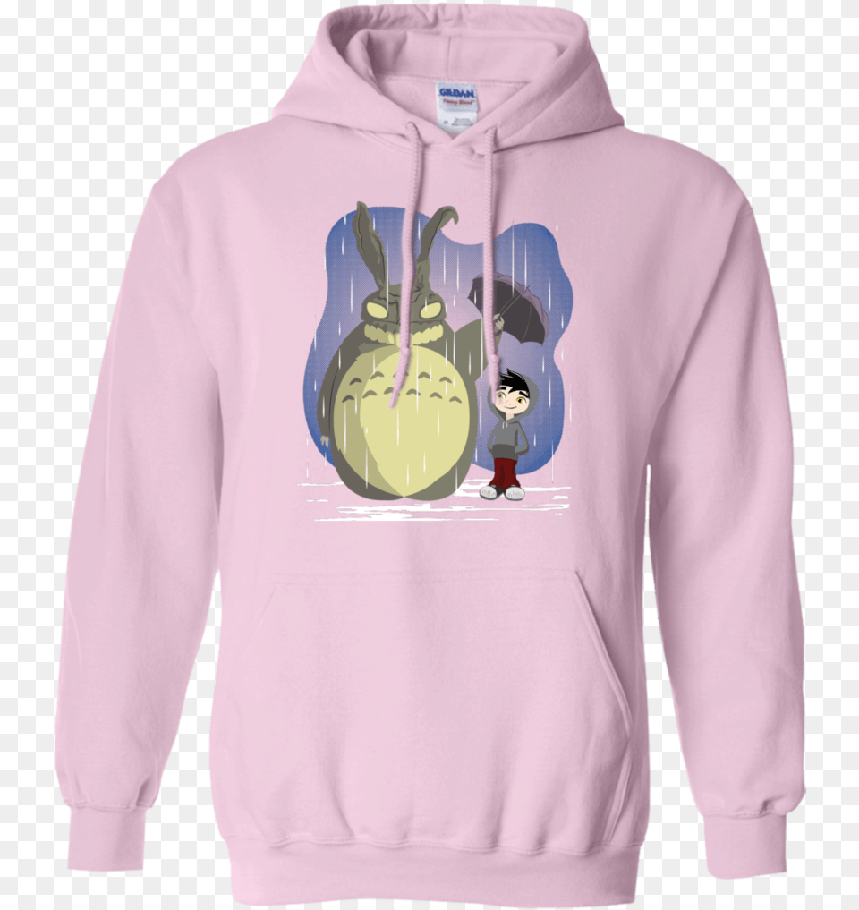 Donnie Darko Mashup Totoro Classic T Shirt Amp Hoodie Hoodie, Clothing, Knitwear, Sweater, Sweatshirt Png