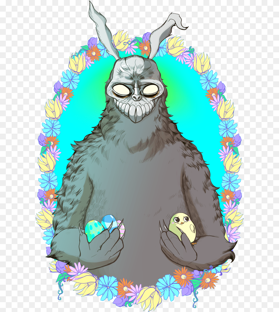 Donnie Darko Rabbit Easter, Animal, Ape, Wildlife, Mammal Free Transparent Png