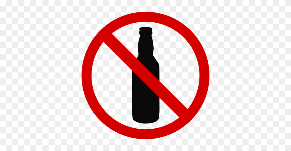 Dont Drink Alcohol Vector Image, Sign, Symbol, Road Sign Free Png Download