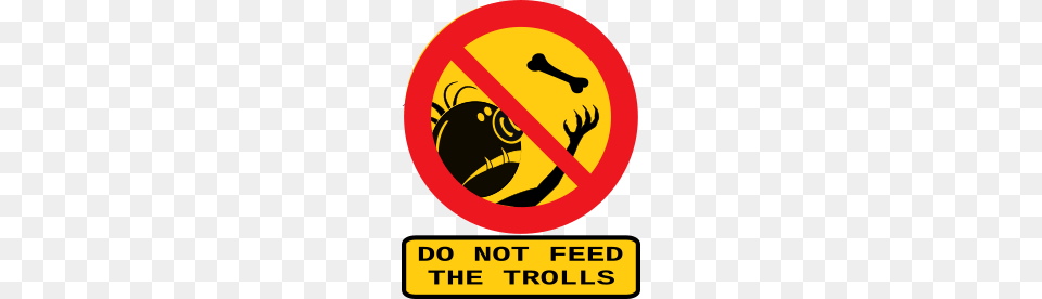 Dont Feed The Troll, Sign, Symbol, Disk, Road Sign Png