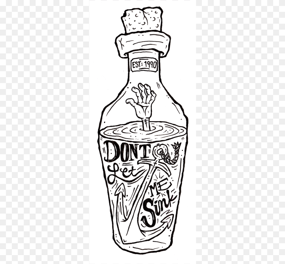 Dont Let Me Sink, Bottle, Baby, Person Free Transparent Png