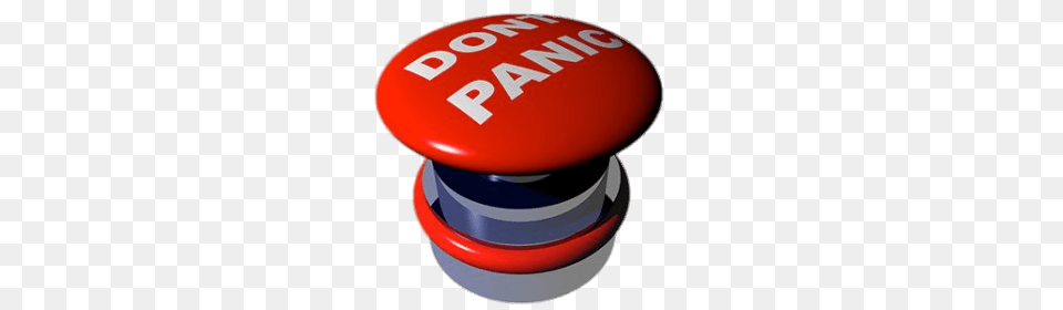 Dont Panic Button Free Png