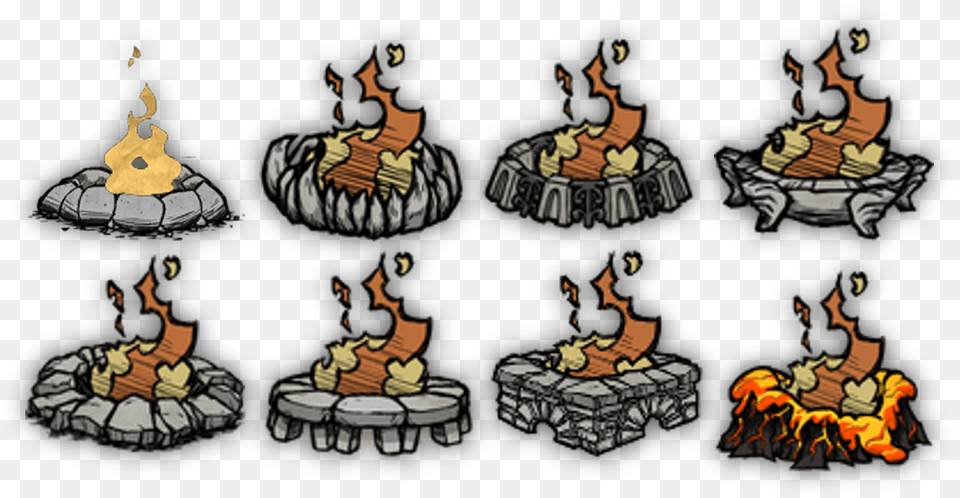 Dont Starve Together Don T Starve Together Fire Pit, Flame, Person Png Image