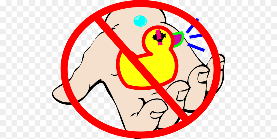 Dont Take The Duck Clip Art, Symbol Free Png