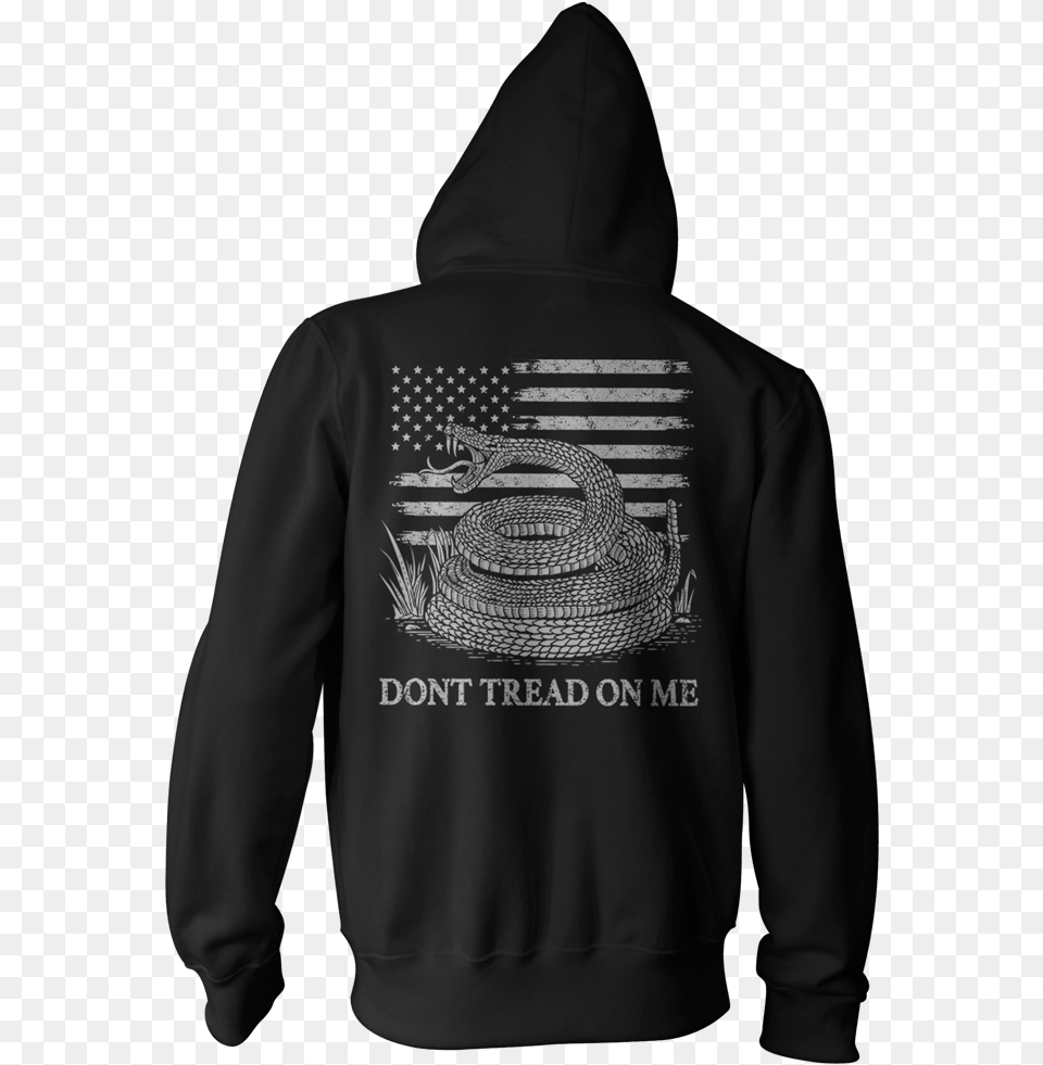 Dont Tread On Me Pullover Hoodie, Clothing, Hood, Knitwear, Sweater Free Png Download