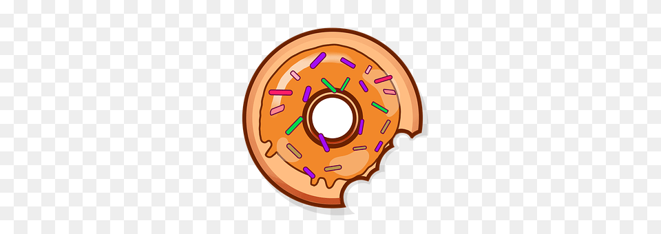 Donut Food, Sweets, Disk Free Transparent Png