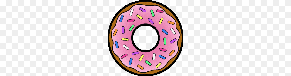 Donut, Food, Sweets, Sprinkles Png