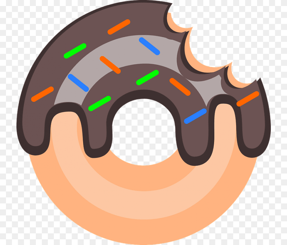 Donut, Food, Sweets, Smoke Pipe Png