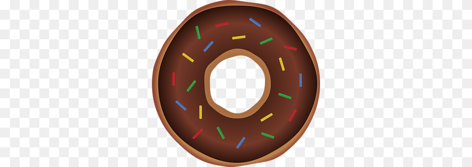 Donut, Food, Sweets, Disk Png