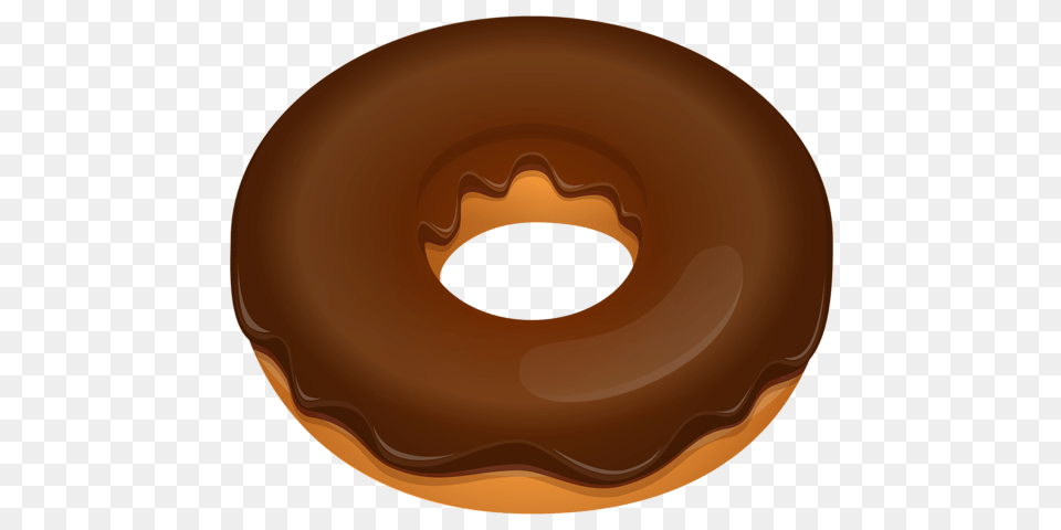 Donut, Food, Sweets, Plate Free Png