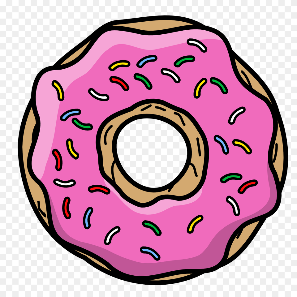 Donut, Food, Sweets, Person, Head Free Png