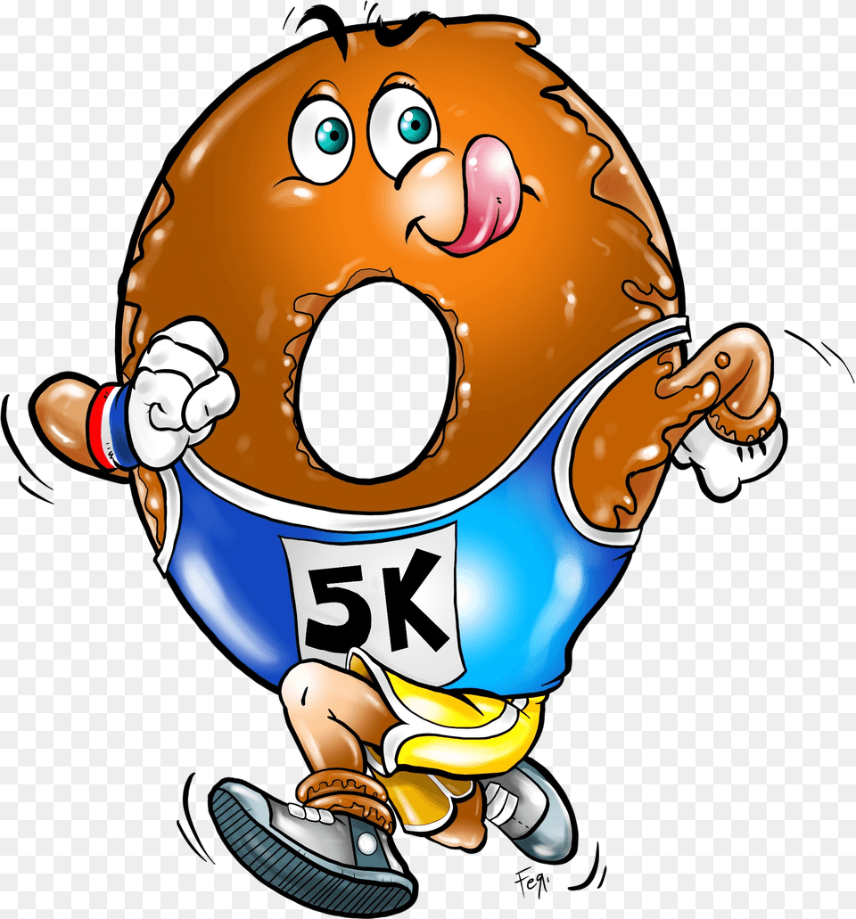 Donut 5k, Food, Sweets, Baby, Person Free Png