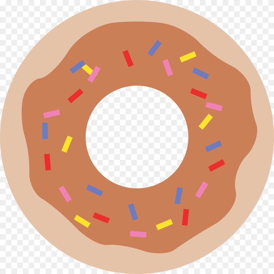 Donut Clipart, Food, Sweets, Disk Png