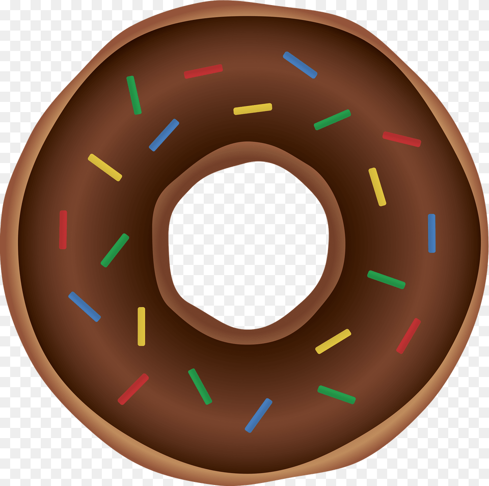 Donut Clipart, Food, Sweets, Disk Free Png