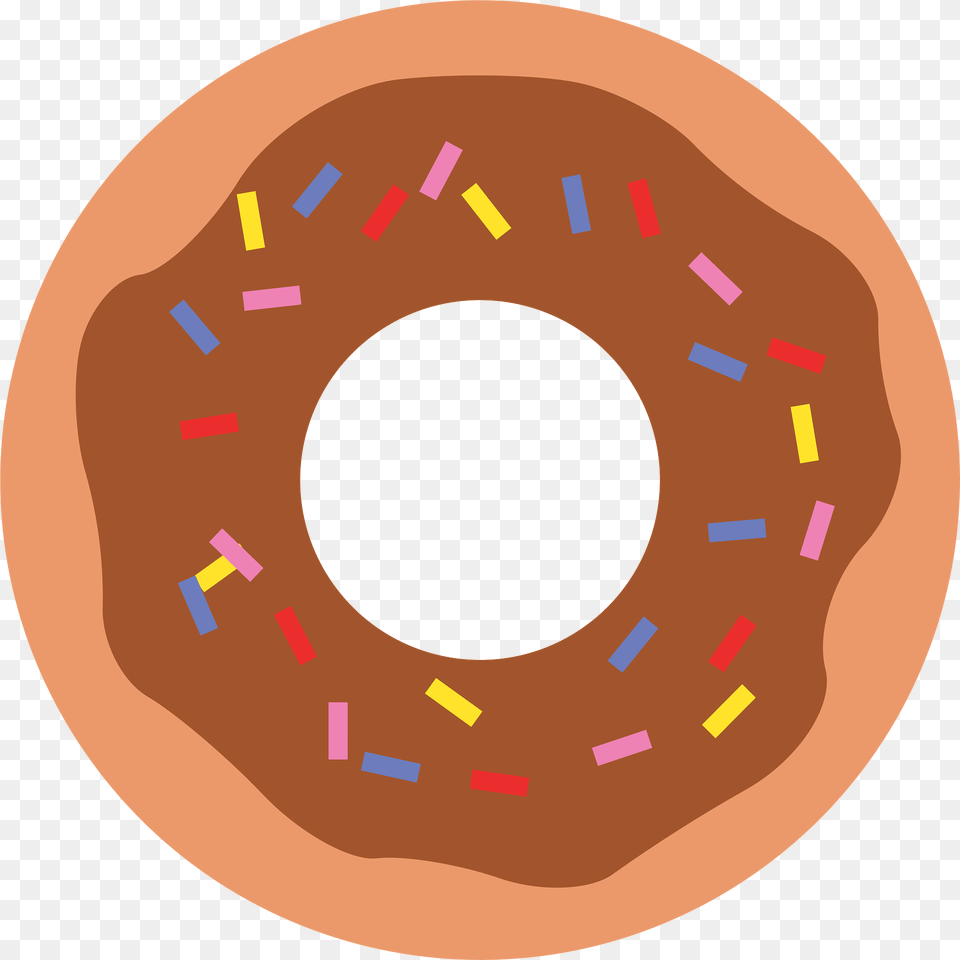 Donut Clipart, Food, Sweets, Disk Png