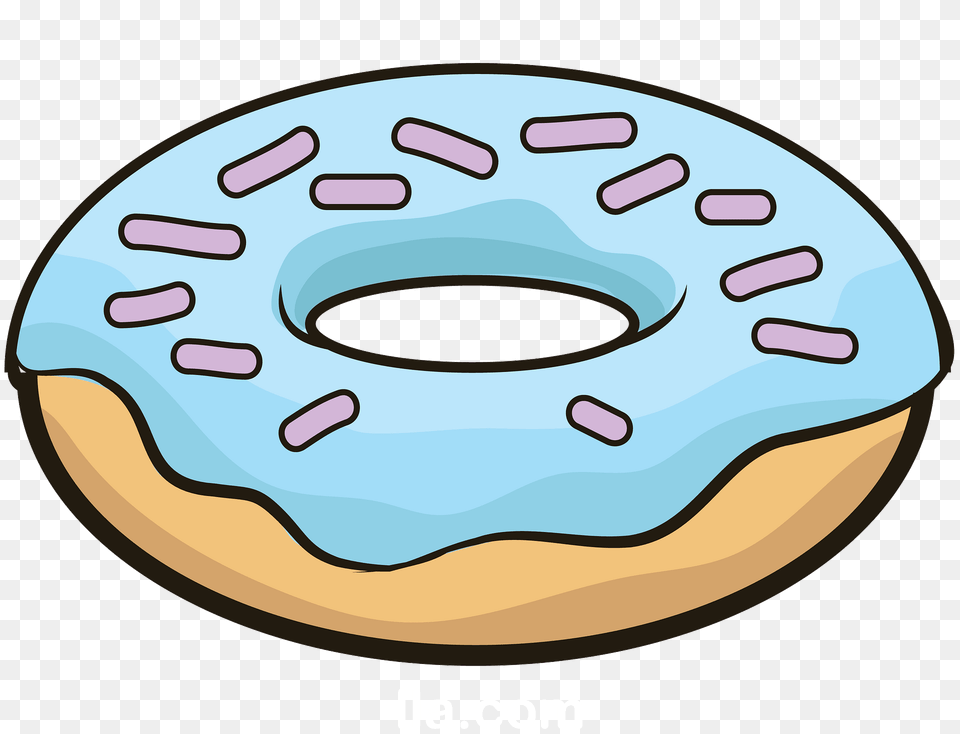 Donut Clipart, Food, Sweets, Disk Free Png