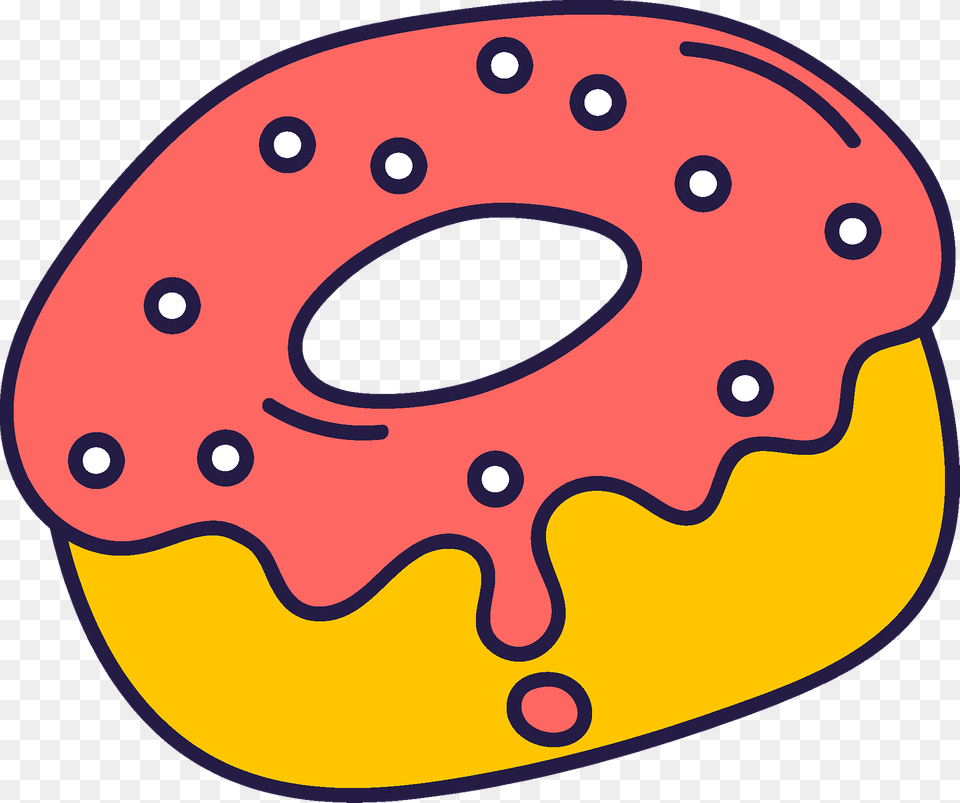 Donut Clipart, Food, Sweets, Bread, Animal Free Png Download
