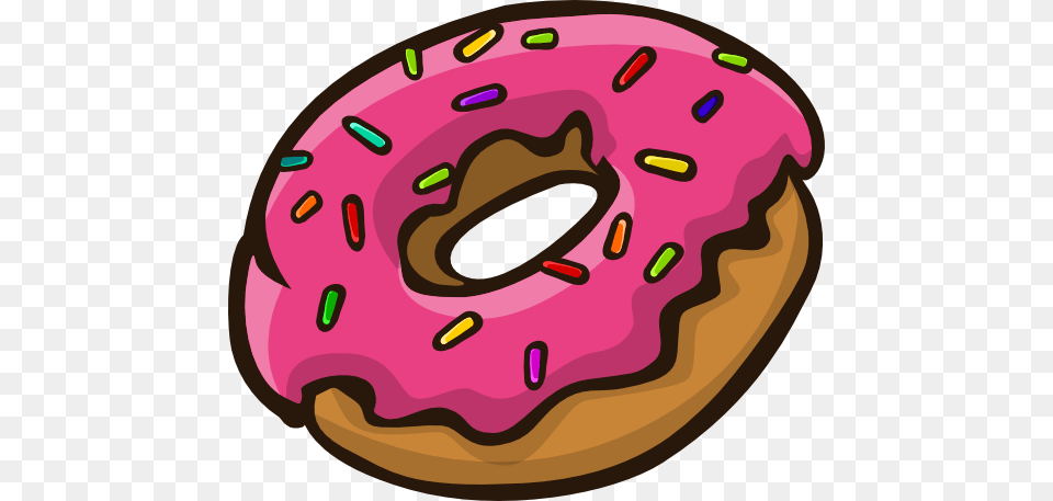 Donut Clipart Clip Art Images, Food, Sweets, Clothing, Hardhat Png Image