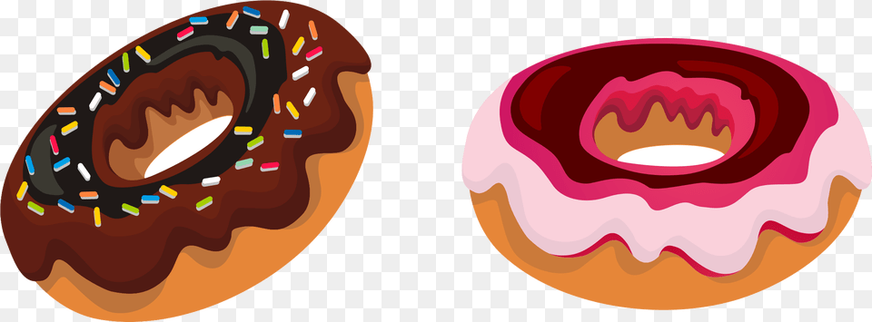 Donut Clipart Clipart Donut Background, Food, Sweets, Ketchup Free Transparent Png
