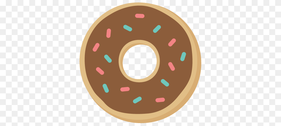 Donut Cutting For Cricut Silhouette Pazzles, Food, Sweets, Disk, Sprinkles Png Image