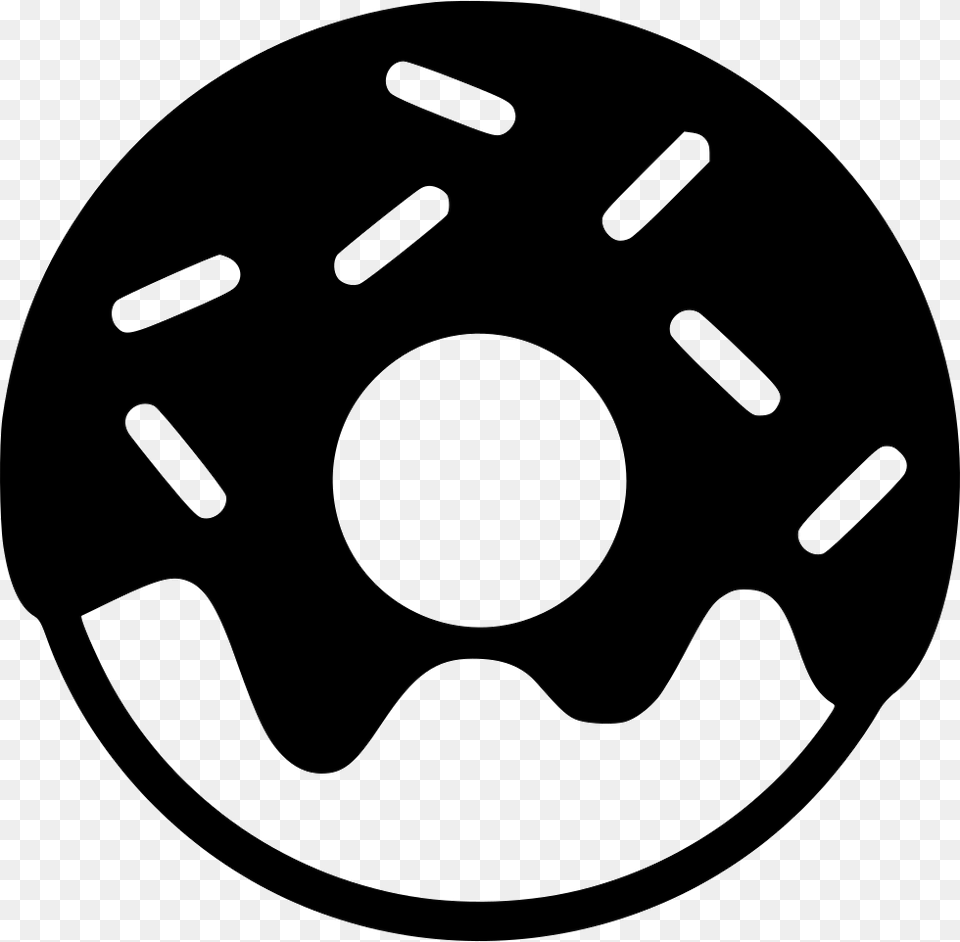 Donut Donut Black And White, Coil, Machine, Rotor, Spiral Free Transparent Png