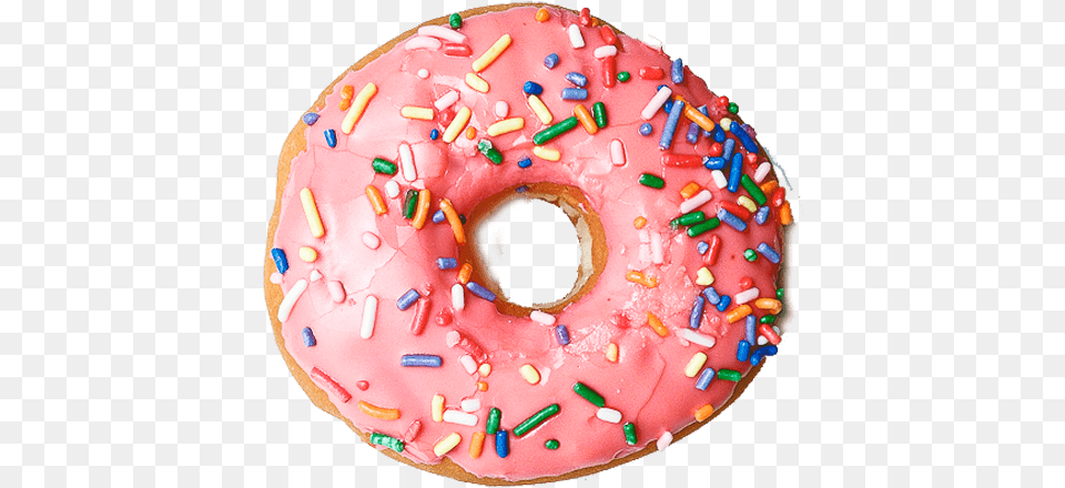 Donut Donut Transparent Background, Birthday Cake, Cake, Cream, Dessert Free Png