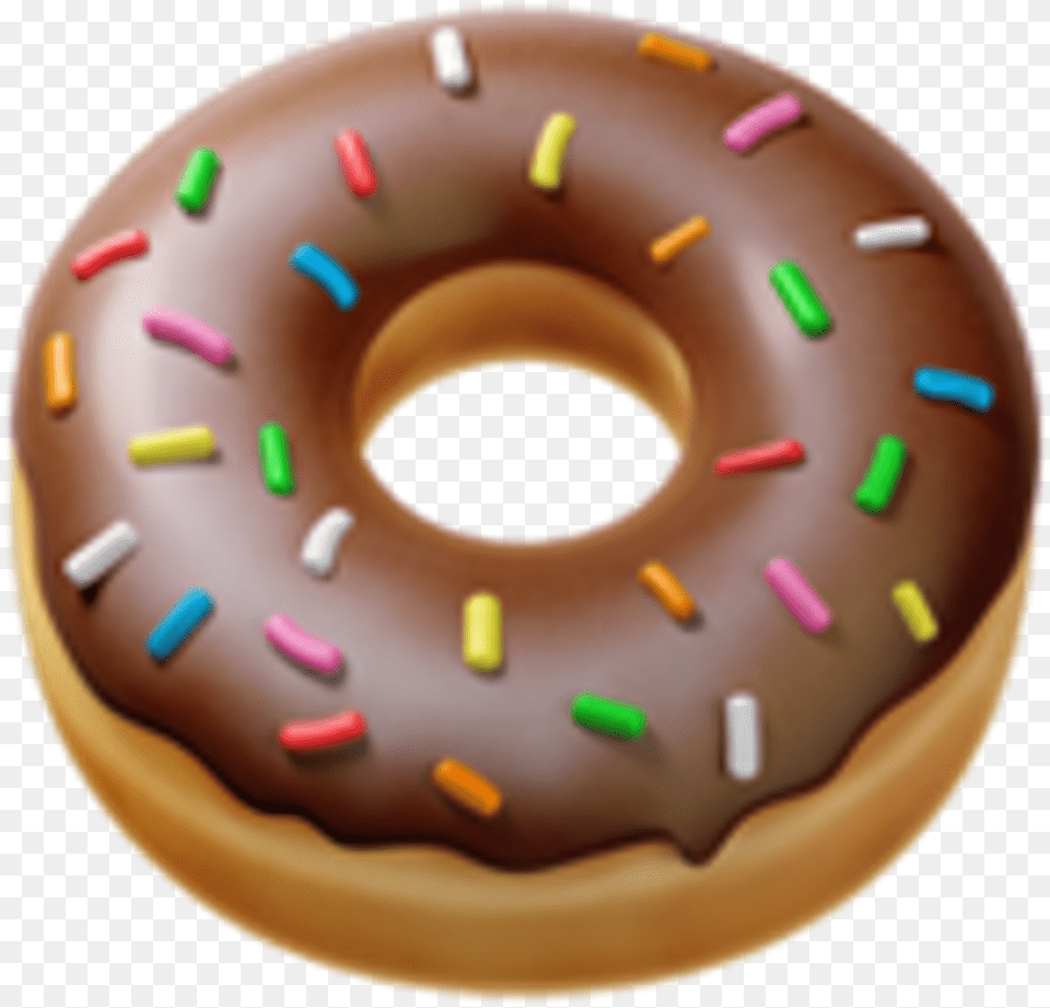 Donut Emoji Picture Donut Emoji Apple, Birthday Cake, Cake, Cream, Dessert Free Png