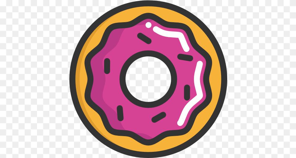 Donut Food Icons Donuts Icon, Sweets, Disk Free Transparent Png