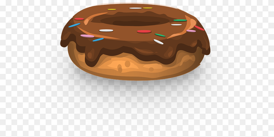 Donut Frosting Sprinkles Dessert Pastry Sweet Vector Kue Donat, Food, Sweets, Astronomy, Moon Free Transparent Png