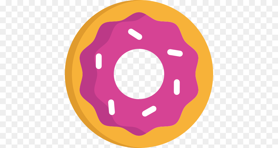 Donut Icon, Food, Sweets, Disk Free Png