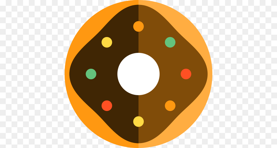 Donut Icon, Food, Sweets, Disk Free Transparent Png