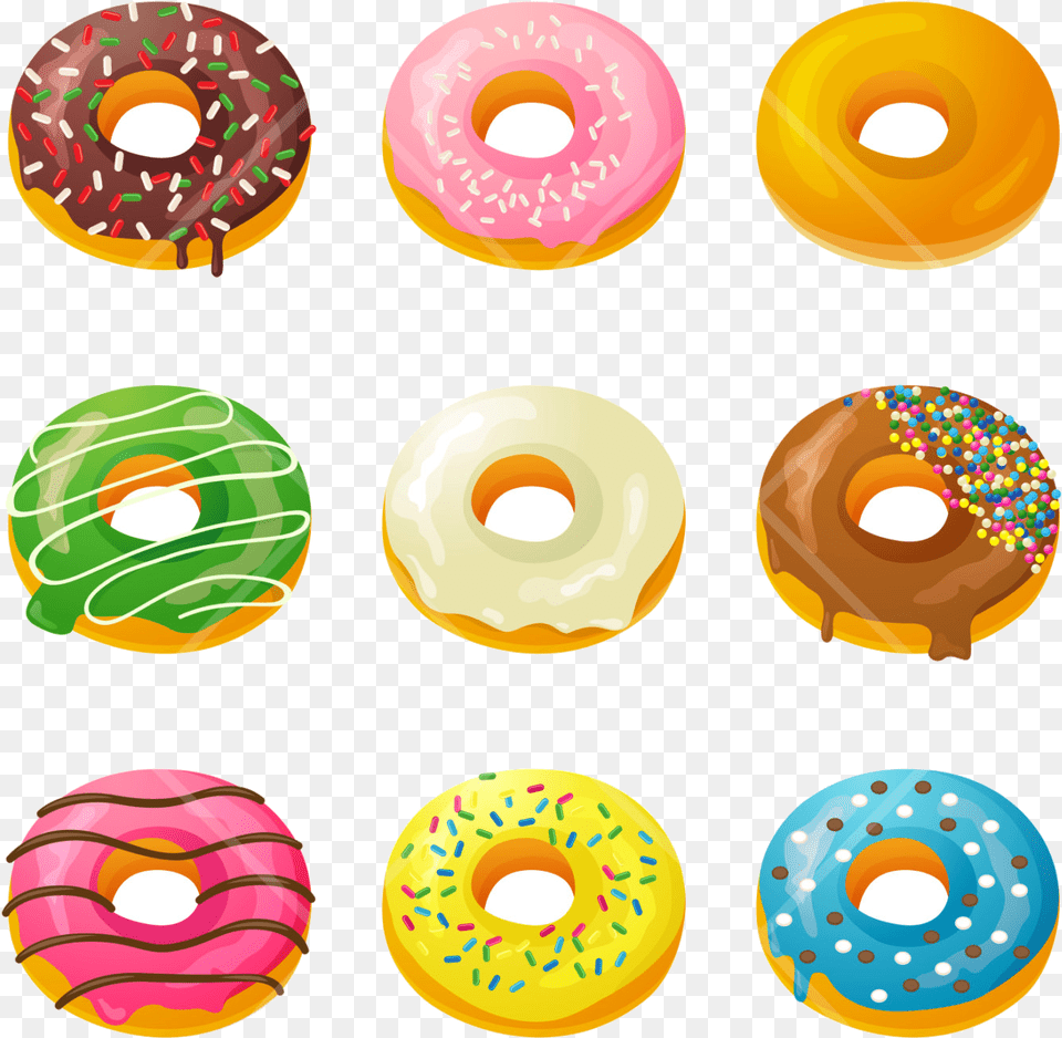 Donut Images About Food Clipa Donuts Clipart Transparent Donuts Clipart, Sweets, Bread, Disk Free Png Download