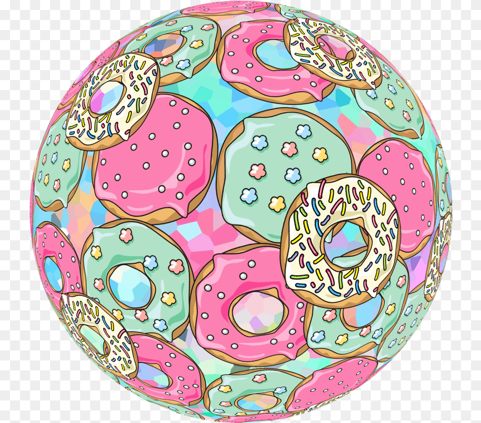 Donut Notebook, Sphere, Pattern, Face, Head Png