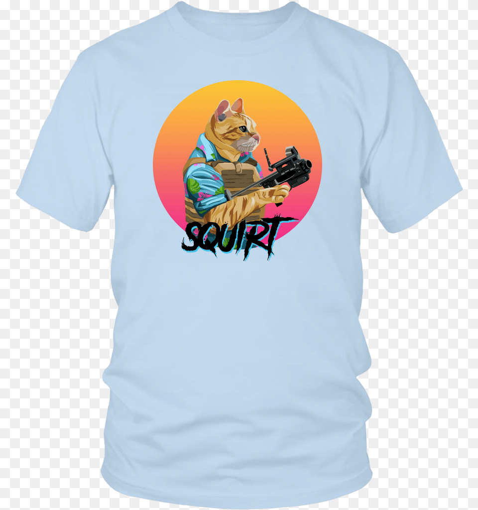 Donut Operator Squirt, Clothing, T-shirt, Shirt, Gun Free Png Download