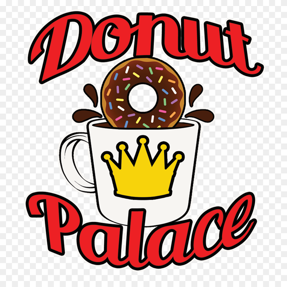 Donut Palace The King Of Donuts Since Original Donut Palace, Food, Sweets, Dynamite, Weapon Png