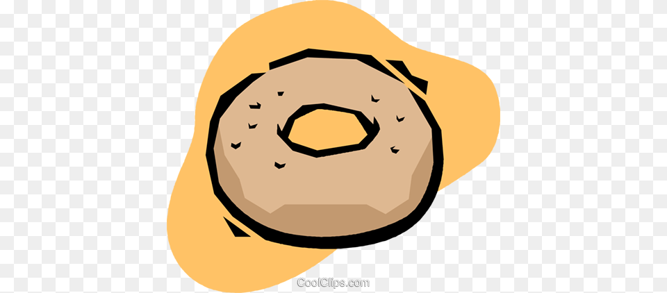 Donut Royalty Vector Clip Art Illustration, Bread, Food, Sweets, Bagel Free Png Download