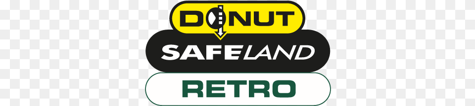 Donut Safeland Retro Logo Doughnut Free Png