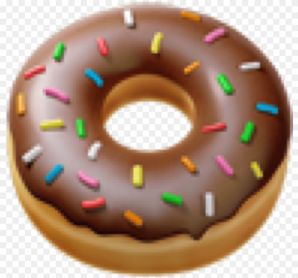 Donut Transparent Donut Emoji Transparent, Birthday Cake, Cake, Cream, Dessert Png Image