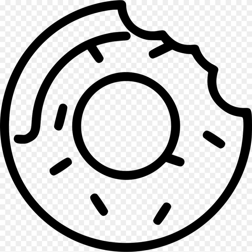 Donut Treat Sugar Confectionery Icon Download, Coil, Machine, Rotor, Spiral Png