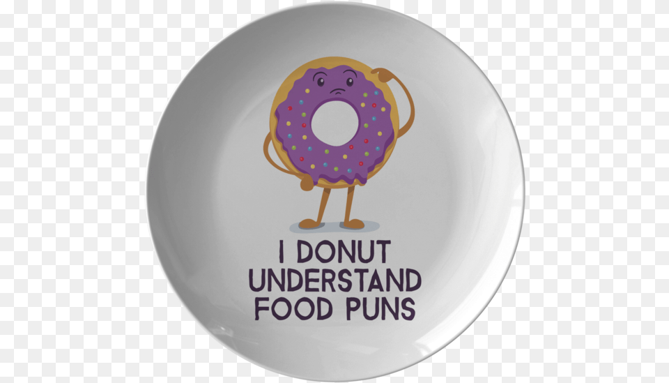 Donut Understand Dinner Plate Fp42b Pl Doughnut, Food, Sweets Png Image