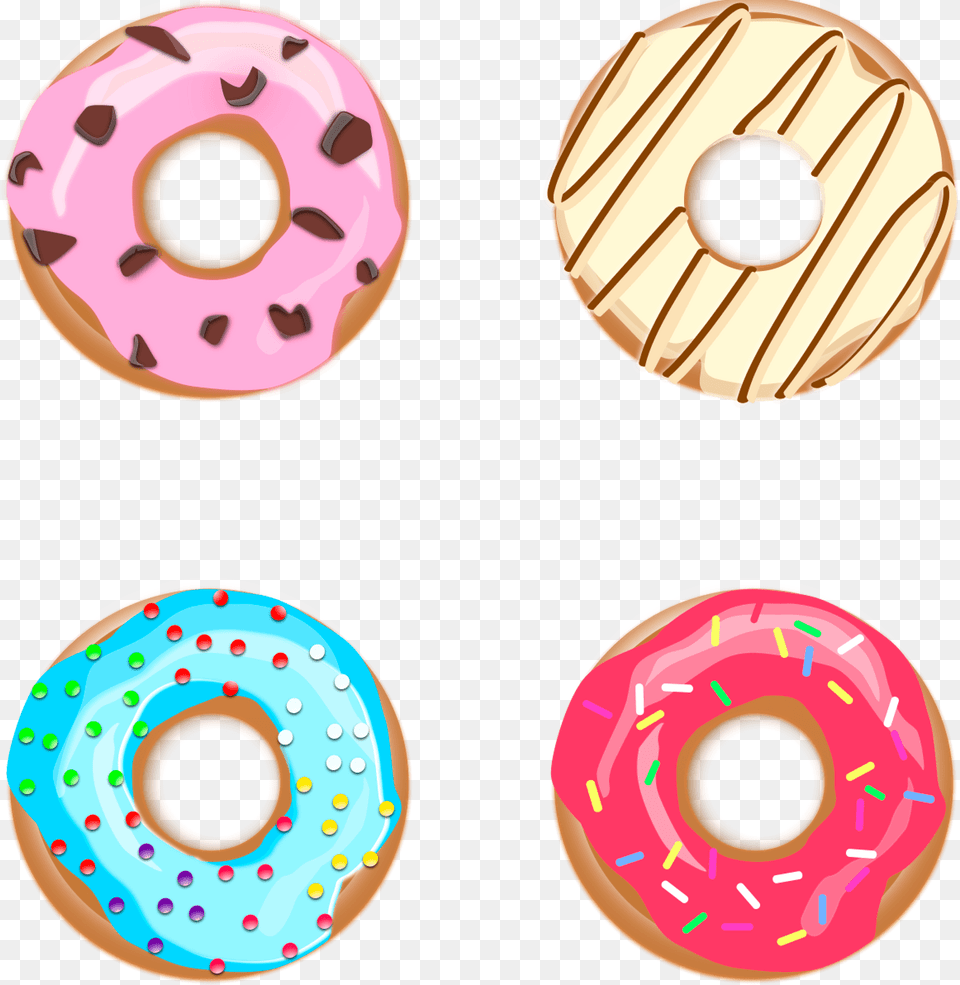 Donuts Clipart, Food, Sweets, Donut Free Png