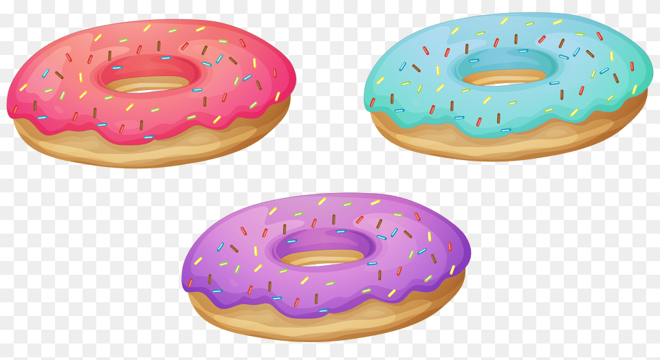 Donuts Clipart, Food, Sweets, Donut, Hot Tub Free Png