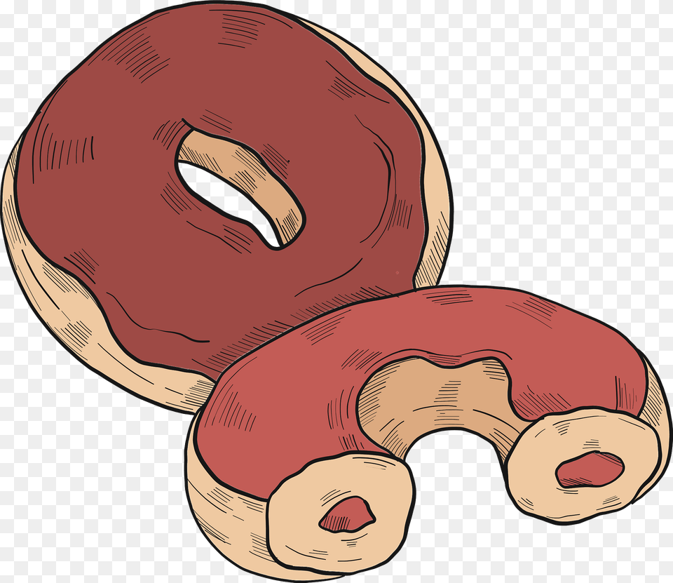 Donuts Clipart, Sweets, Food, Bread, Shark Free Transparent Png