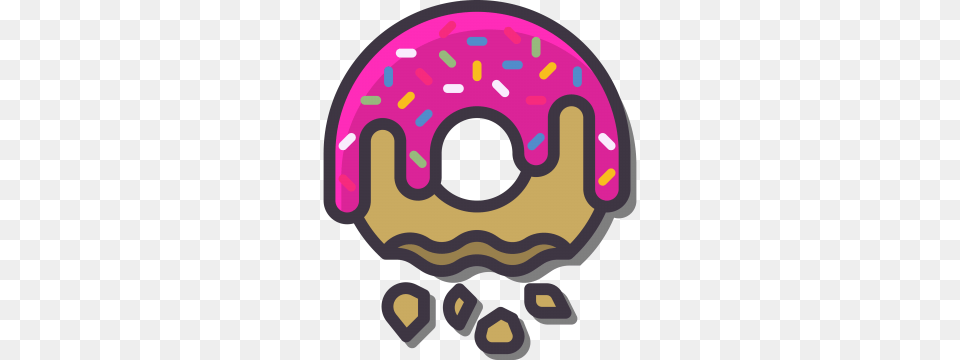 Donuts Clipart, Donut, Food, Sweets, Disk Free Png Download