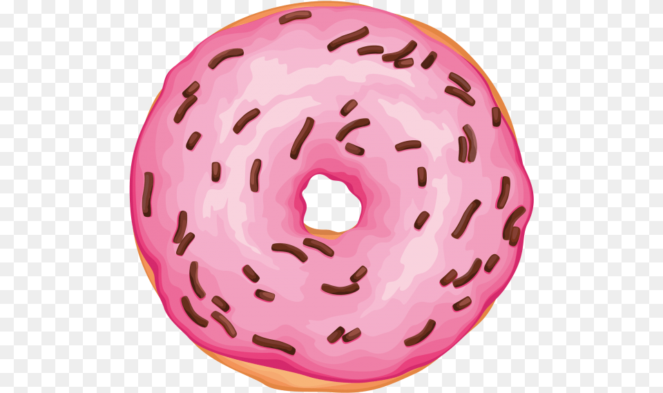 Donuts Popsockets Bakery Clip Art Sprinkles Doughnut, Food, Sweets, Donut, Bread Png