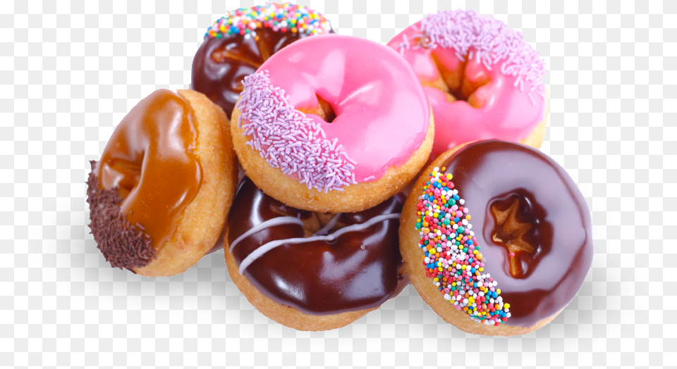 Donuts Transparent Donuts, Donut, Food, Sweets, Bread Free Png Download