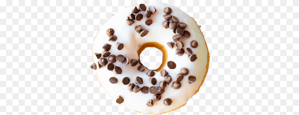 Donuts Vanilla Chocolate Chip Donut, Birthday Cake, Cake, Cream, Dessert Free Png