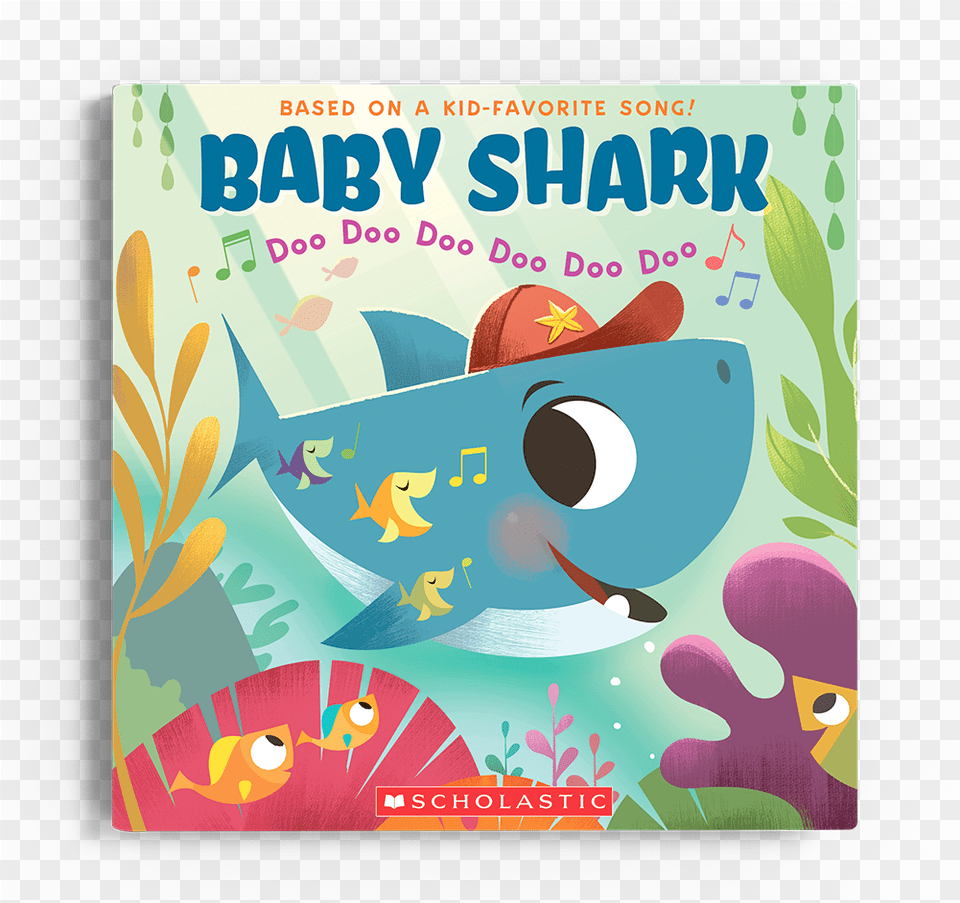 Doo Doo Doo Doo Doo Doo Baby Shark Book, Advertisement, Poster, Publication, Comics Png Image