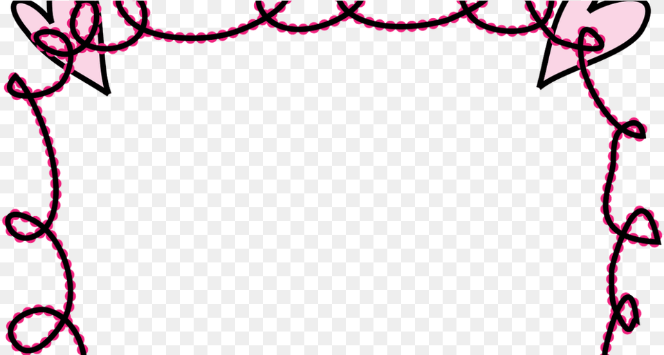 Doodle Borders Clipart Purple, Pattern Free Transparent Png