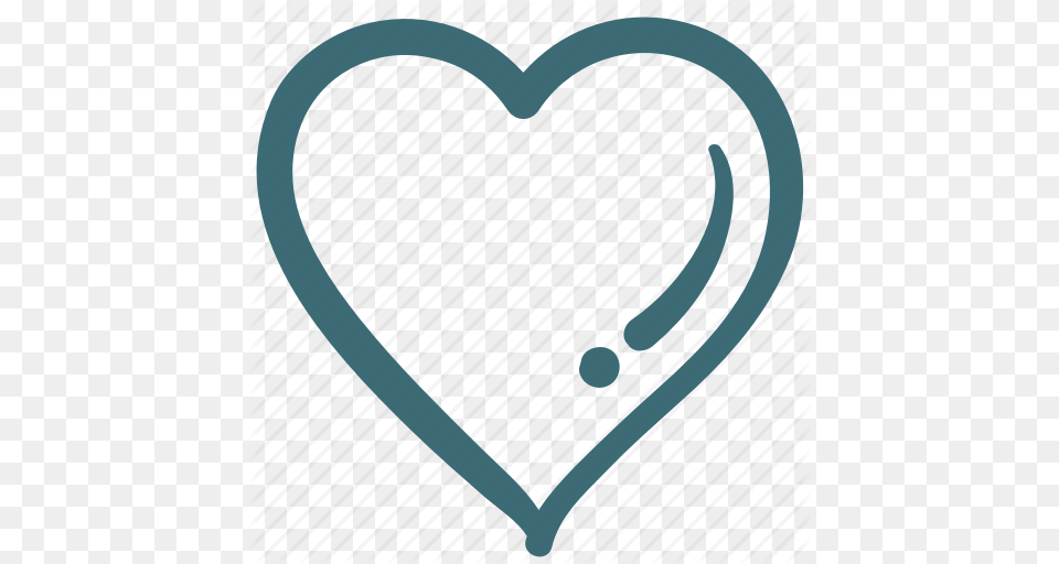 Doodle Favorite Heart Like Love Icon Free Png